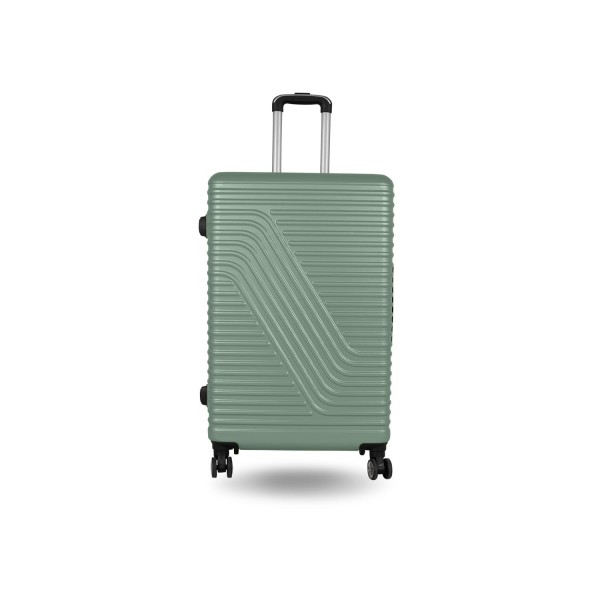 Valise Safari Rigide Incassable Grande Format Vert Clair RI