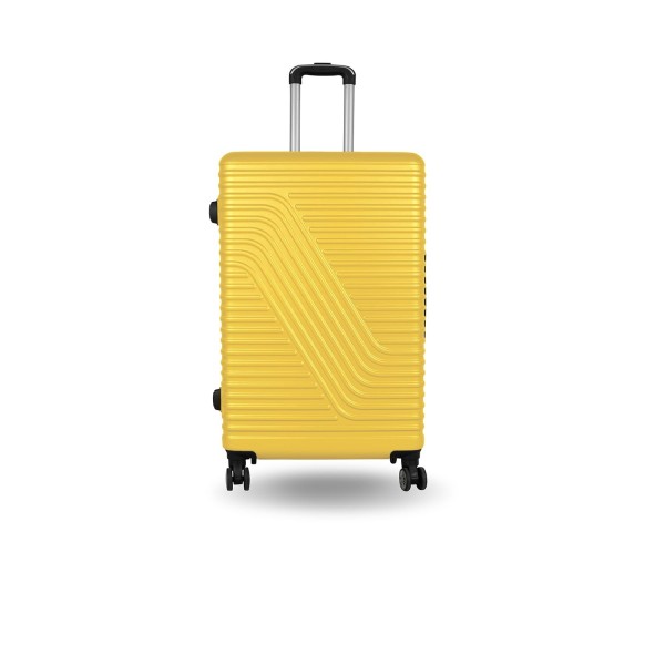 Valise Safari Rigide Grande Format Incassable Jaune RI