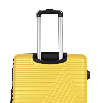 Valise Safari Rigide Grande Format Incassable Jaune RI