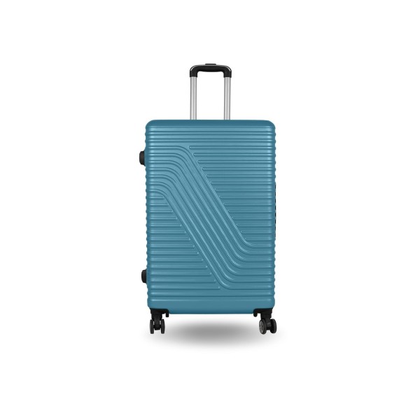 Valise Safari Rigide Grande Format Bleu Incassable RI