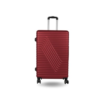 Valise Safari Rigide Grande Format Incassable Rouge Bordeaux  RI
