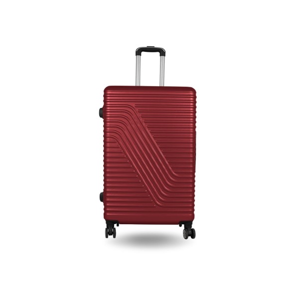 Valise Safari Rigide Grande Format Incassable Rouge Bordeaux  RI