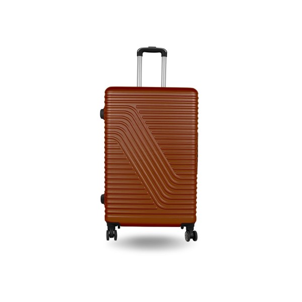 Valise Safari Rigide Grande Format Caramel Incassable  RI