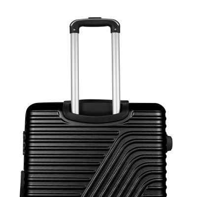 Valise Safari Rigide Grande Format Noire Incassable RI