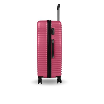 Valise Safari Rigide Grande Format Rose Incassable RI