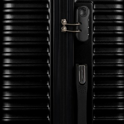 Valise Cabine Safari ABS Incassable Noire RI