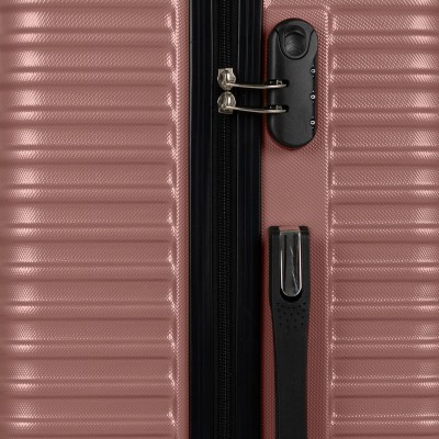 Valise Cabine Safari ABS Rose Gold RI
