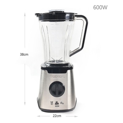 Blender Lexical 2en1 600WATT  Bol  En Plastique Incassable 1.5L