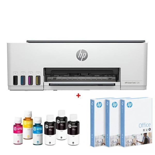 Imprimante HP Smart Tank 520 A Réservoir Intégré Tout En Un Couleur