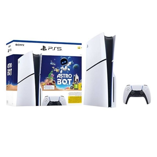 Console De Jeux SONY Playstation 5 Slim Edition Standard + Jeu ASTRO BOT