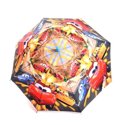 Parapluie Enfant Cars   Avec Sifflet Coloré Pour Garçon