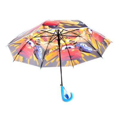 Parapluie Enfant Cars   Avec Sifflet Coloré Pour Garçon