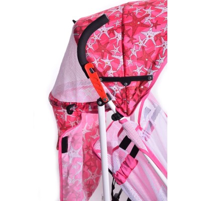 Poussette Ultra Légère  Pour Enfant  0 a 36 mois Pliable  Portable Réglable Rose