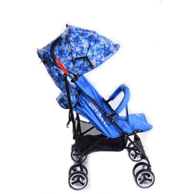 Poussette Ultra Légère Pour  Enfant  de 0 a 36 mois Portable Pliable  Réglable Bleu