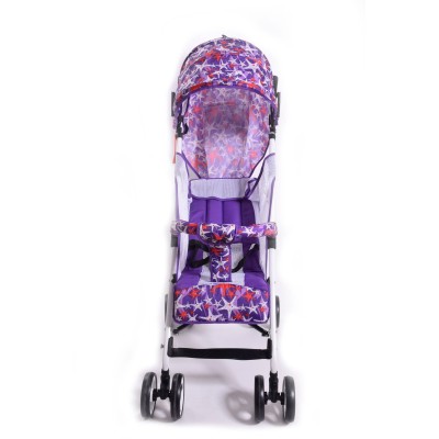 Poussette Ultra Légère Pour Enfant de 0 a 36 Mois Portable Pliable Réglable Violet