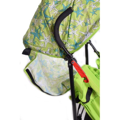 Poussette Ultra Légère Pour Enfant de 0 a 36 Mois Pliable  Portable  Réglable Vert