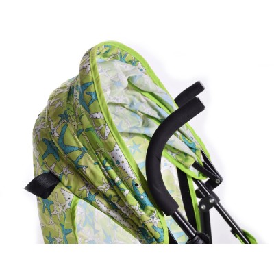 Poussette Ultra Légère Pour Enfant de 0 a 36 Mois Pliable  Portable  Réglable Vert