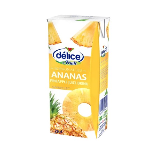 Boisson Au Jus D' Ananas  Délice 20 CL